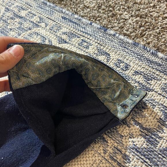 VTG 70's Sears Navy Button Up Americana Firefighter Patch SZ L - Picture 7 of 8